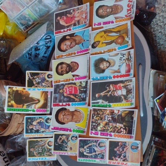 70´s Basketball Cards Lot